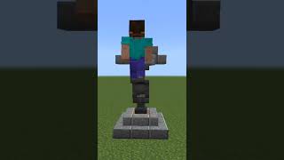 Simple Guard Robot design in Minecraft #shorts #minecraft
