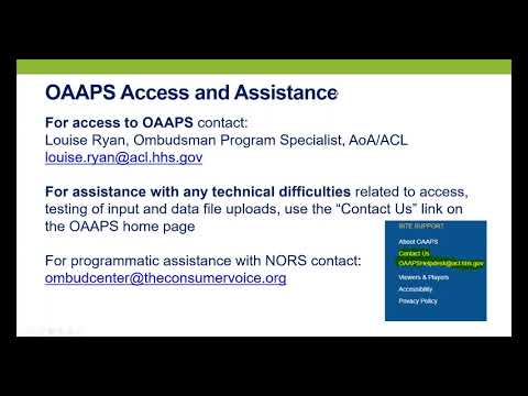 Introduction to the National Ombudsman Reporting System Table 3 User Guide