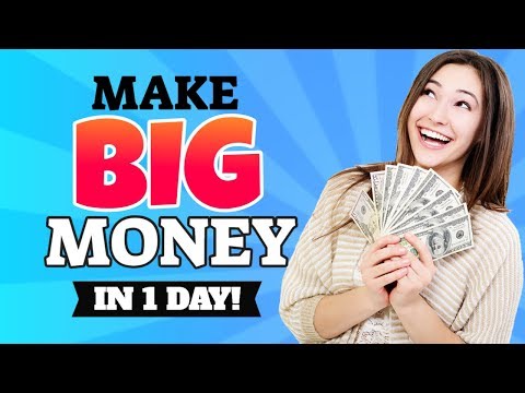 How To Make Quick Money In One Day Online [2020 Secret Method]