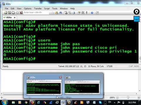 AAA Configuration in ASA Firewall Part 1