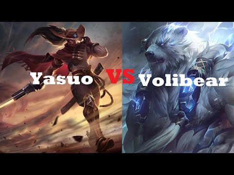 Yasuo vs Volibear Top. League of Legends Full Ranked Game Replay Gold 4 (Gold/Plat mmr)