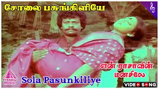 Sola Pasunkiliye Video Song | En Rasavin Manasile Movie Songs | Rajkiran | Meena | Ilaiyaraaja
