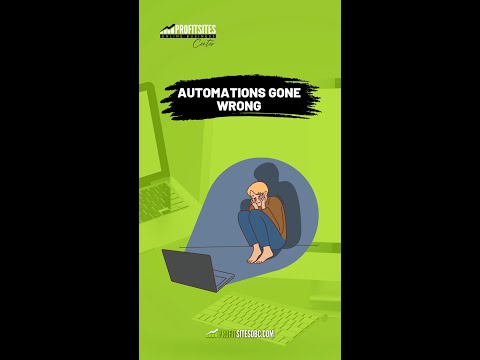 Automations Gone Wrong Your Worst Nightmare Is Just One Botched Setup Away  #AutomationMista #shorts