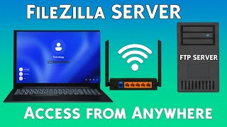 How To Install and Configure FileZilla FTP Server on Windows 11/10 (Access from Anywhere)