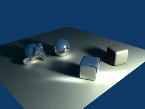 Blender Metal Caustics