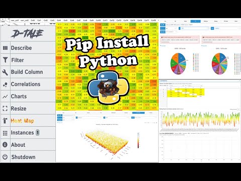 Pip Install D-Tale: Advanced Python Dashboard