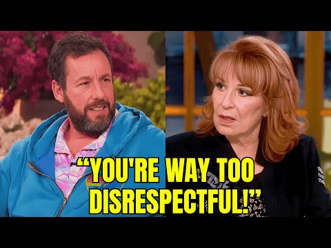 Adam Sandler ERUPTS and Confronts Joy Behar LIVE on The View!