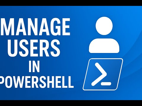 How to Manage Users in PowerShell | Beginner Tutorial (2025)