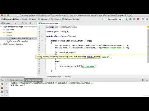 10   Comparing Strings  | Learn Android Application Development