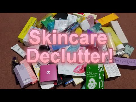 2023 Backup Skincare Declutter!