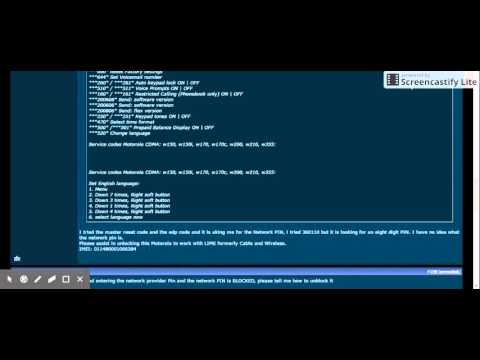 Motorola Service Codes c139 c138 c140