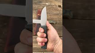 HKC 4” Hunter in 20CV & 6” Hunter XXL in Nitro V - Badger Claw Leather! #usamade #beltknife #edc