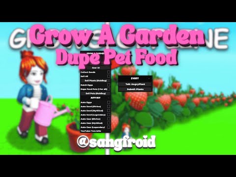 [NEW] Grow A Garden Dupe Pet Food | ToraIsMe
