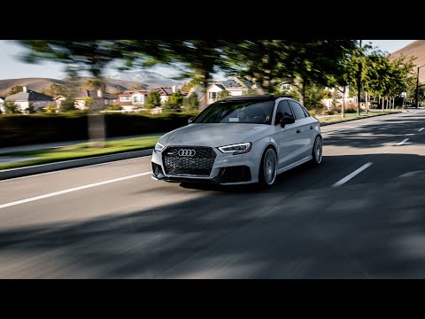 Audi RS3 Power house! “POV” turbo noise!