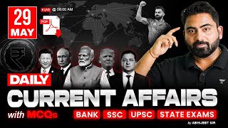 29 May 2025 Current Affairs | Daily Current Affairs | RRB PO/Clerk, IBPS PO/Clerk | By Abhijeet Sir