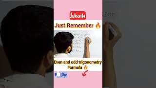 ।। Even and odd function।।🔥🔥#trigonometry #halimacademy #shortvideo