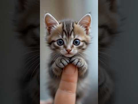 Tiny Trio of Cuteness! 🐱🐨🐹