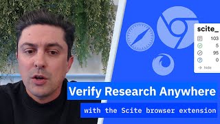 Scite Browser Extension - verify research on PubMed, Google Scholar, and more