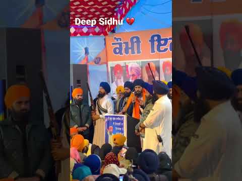 Bhai Amitpal singh at YPS Mohali Protest #amankular #bhaiamritpalsinghji #deepsidhu #mohaliprotest