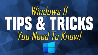 Windows Tips & Tricks You Need to Know! 2025