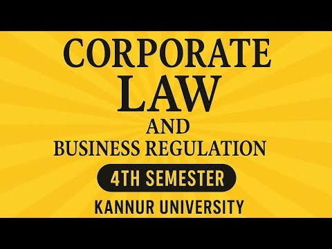 IMPORTANT ONE MARK QUESTIONS & ANSWERS 1 | #corporatelaw  (4th Semester,Kannur University)