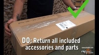 AirSplat Tech Tips - How to Prepare Your Airsoft RMA  Package for Return and Repair