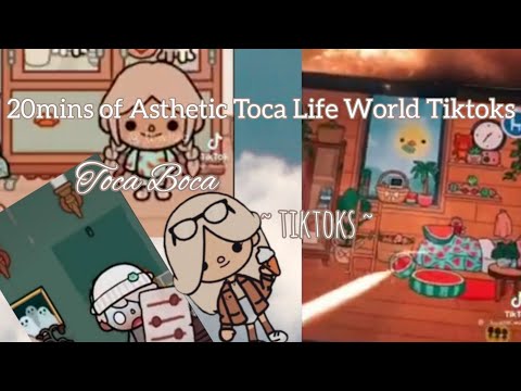 20 mins of Asthetic Toca Life World Tiktoks  🌊💖