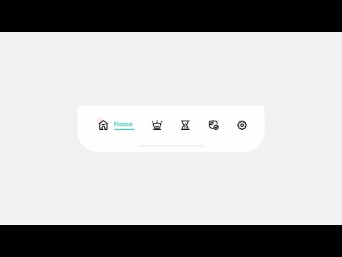 How to Build an Interactive Button Menu with Cool Animations #html #coding #animations