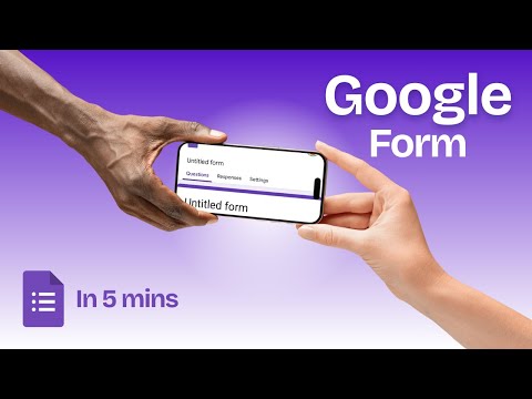 Make Google Forms on Your Phone in Minutes!