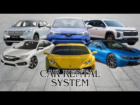 Car Rental Management System-Java GUI (Advance)