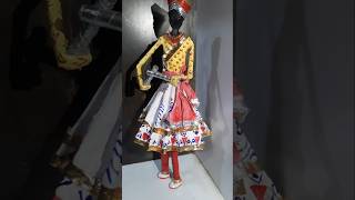 Easy diy african dandiya doll PART-2 ll #diy#artandcraft#homedecor#learningwithfun#fyp