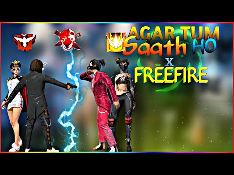 AGAR TUM SATH HO X CAN WE KISS FOREVER💙 | FREE FIRE LOVE STORY 💞| VAMPIRE GAMING | AK VAMPIRE✔