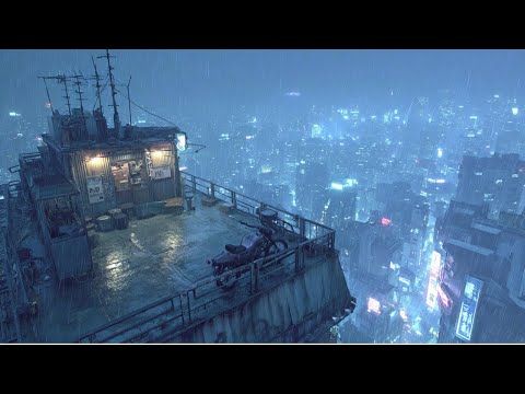 Rainy Lo-fi Chill Beats for Focus|雨の夜に集中する作業用BGM No.39