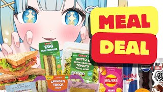 【HANDCAM & CHAT】Meal Deal showdown🥪 Tesco vs Sainsburys vs M&S【Penny Puffball】