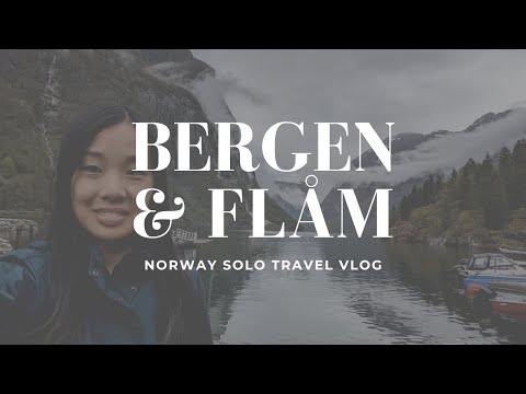 BERGEN, NORWAY | Flåm, Nærøyfjorden, Gudvangen | Train Travel Vlog