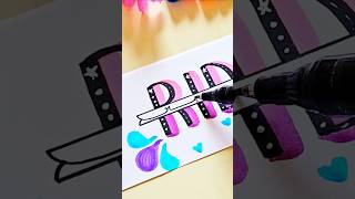 🌈Beautiful name lettering #art #yt #ytviral #trending #shortsfeed #nameart