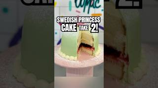 TAKE 2! SWEDISH PRINCESS CAKE! 💚🩷