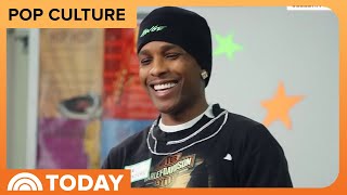 A$AP Rocky Reacts to Student Asking About Rihanna Relationship