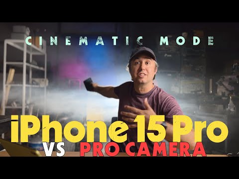 iPhone 15 Pro vs Pro Mirrorless Camera.. Cinematic Mode Ready for Prime Time?