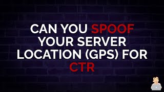 Can You Spoof Your Server Location (GPS) For CTR #shorts