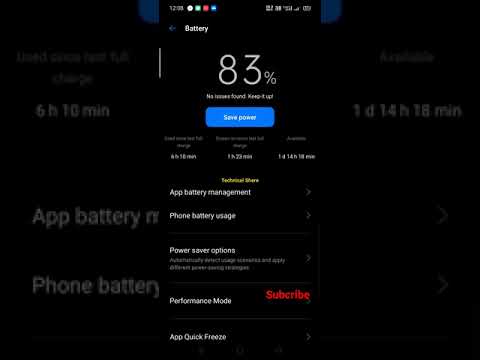 Phone Battery Usage