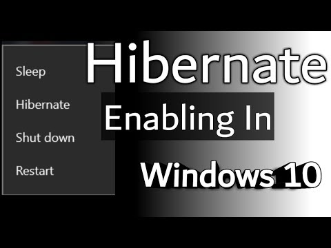 How to Add Hibernate button In windows 10 | 2019 tutorial | Irfan'sPlanet