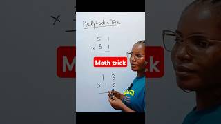 Multiplication math trick.. #maths #mathshorts #mathstricks