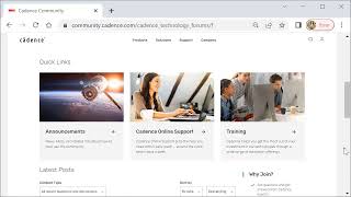 Cadence Community Forums