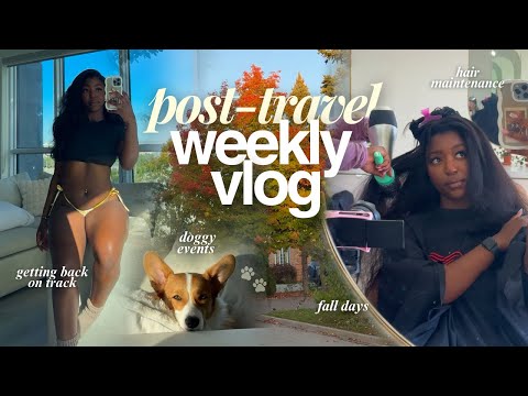 VLOG: getting BACK ON TRACK post-travel | workouts, bible study + more