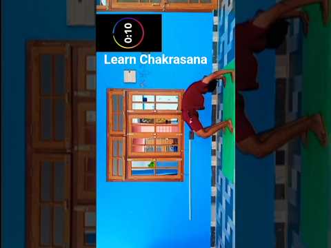 Chakrasana Step by step| #chakrasana #viralshorts