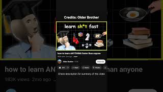 Day 21 of finding the best videos on YouTube #learning #learnfast #selfimprovement  #hacks #study