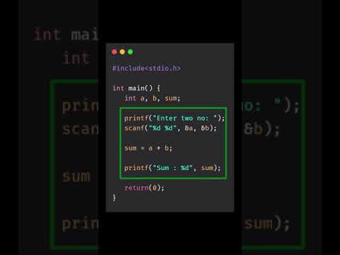 Computer Programs - short