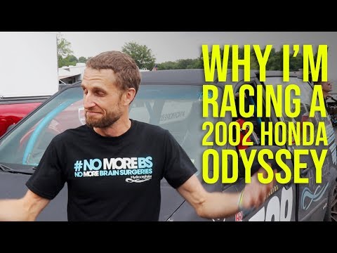 Why is this guy competitively racing a 2002 Honda Odyssey? - 24 hrs of Lemons