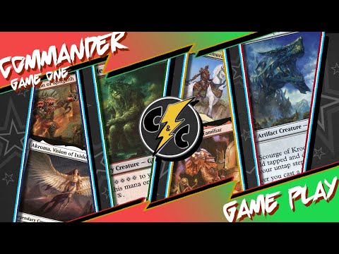 Commander - Rograkh and Akroma vs Rosheen Meanderer vs Sidar Kondo and Kediss vs Traxos